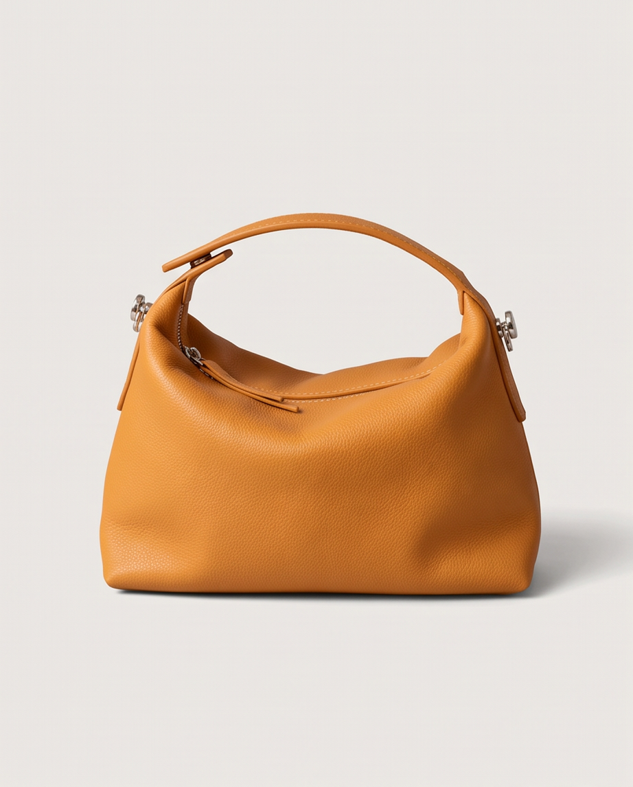 Q-VELLARA Genuine Leather Handbag for Women – Shoulder & Crossbody Messenger Bag