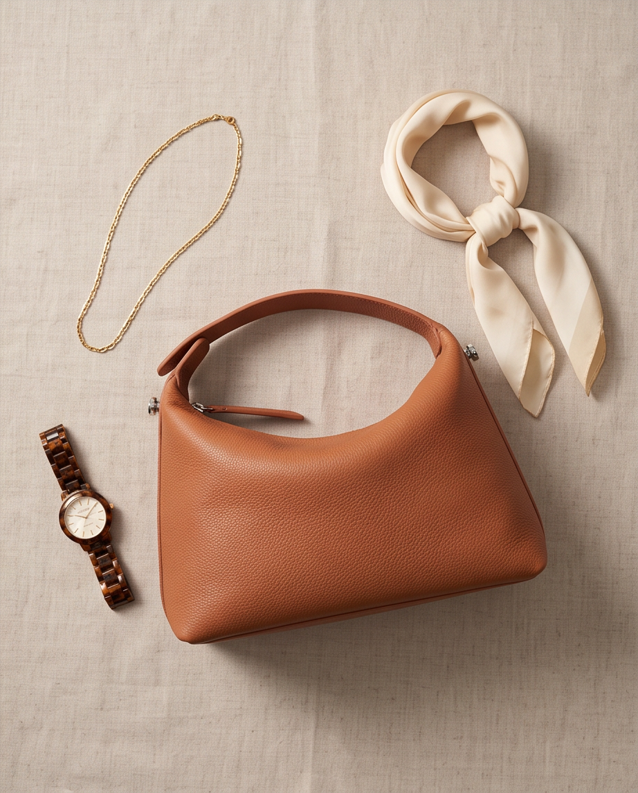 Q-VELLARA Genuine Leather Handbag for Women – Shoulder & Crossbody Messenger Bag