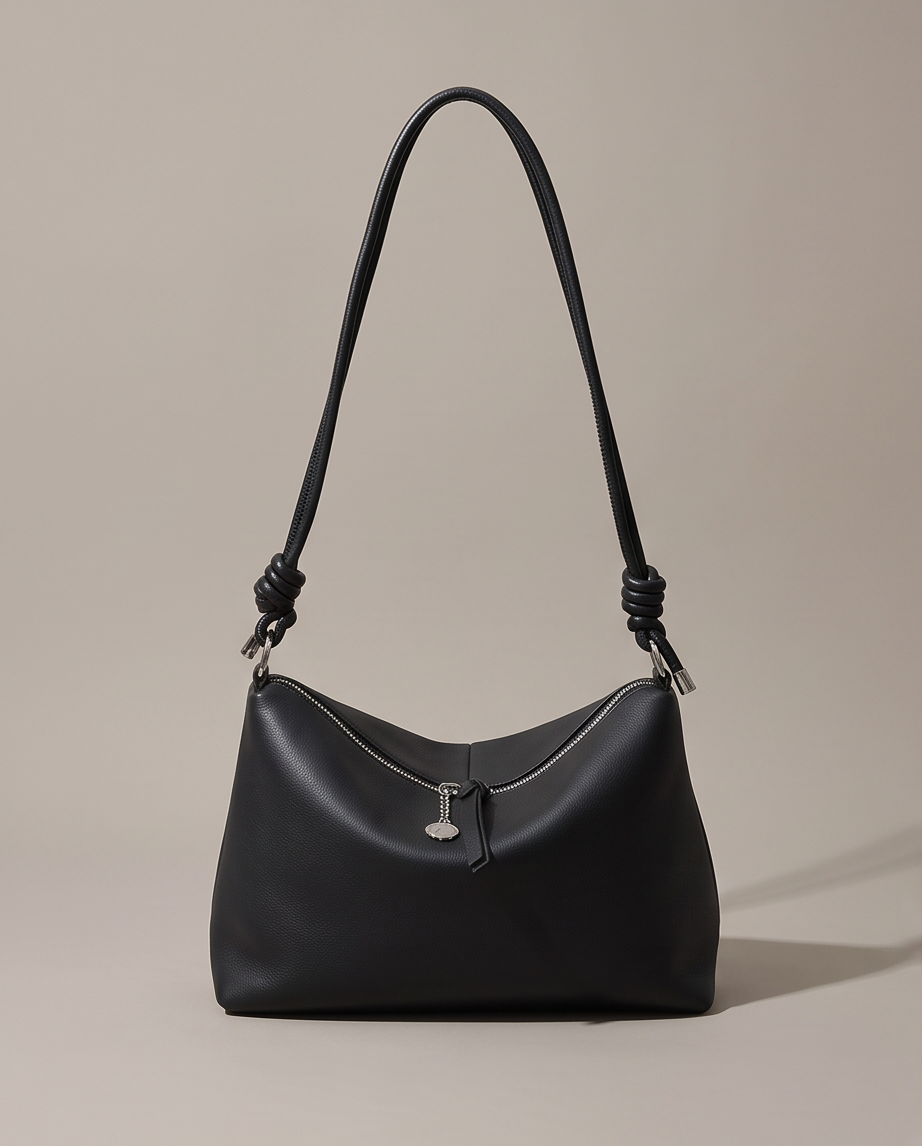 Q-BORSETTA Genuine Leather Handbag for Women – Shoulder, Crossbody & Messenger Bag