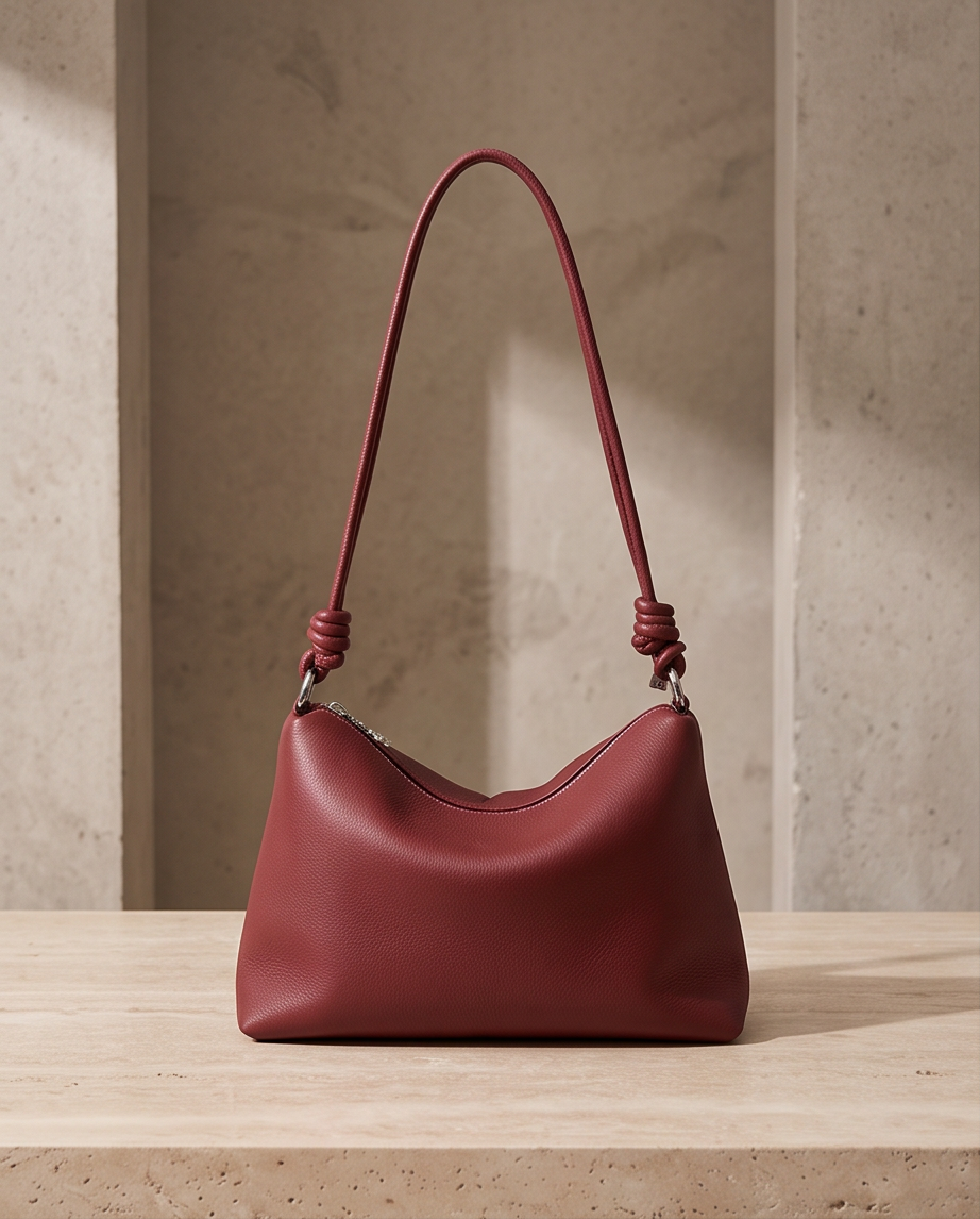 Q-BORSETTA Genuine Leather Handbag for Women – Shoulder, Crossbody & Messenger Bag