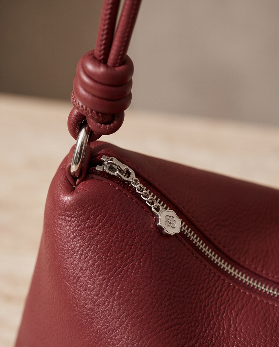 Q-BORSETTA Genuine Leather Handbag for Women – Shoulder, Crossbody & Messenger Bag