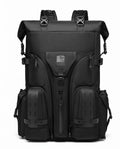 Q-STORMVAULT Waterproof Anti-Theft 46L Laptop Backpack for Men – USB Port & Ergonomic