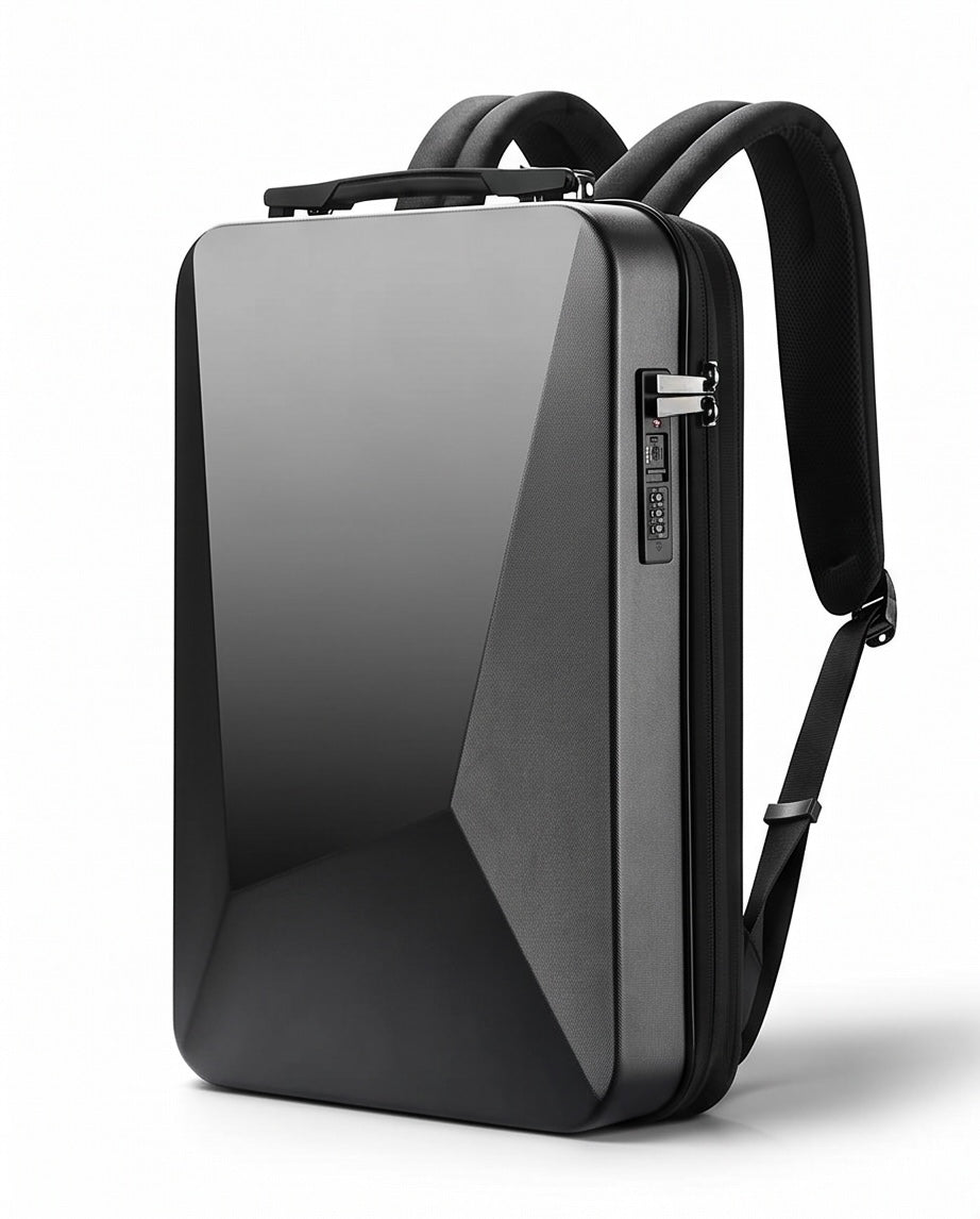 Q-EMPORIUM TSA Lock Anti-Theft Laptop Backpack – USB Port, Waterproof & Expandable