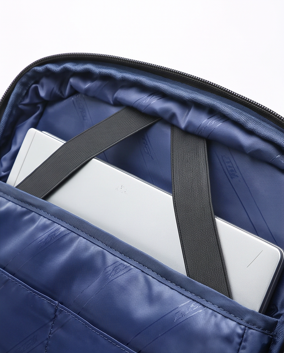 Q-EMPORIUM TSA Lock Anti-Theft Laptop Backpack – USB Port, Waterproof & Expandable