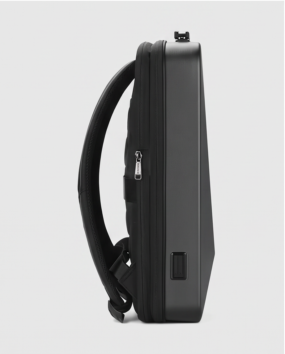 Q-EMPORIUM TSA Lock Anti-Theft Laptop Backpack – USB Port, Waterproof & Expandable
