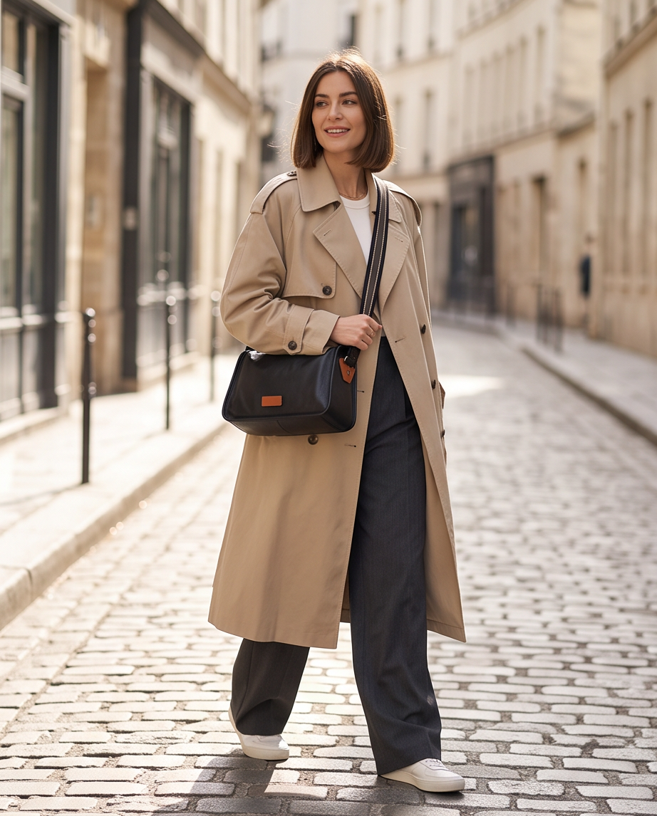 Q-NOVAX Genuine Leather Crossbody Bag for Women – Shoulder & Messenger Bag