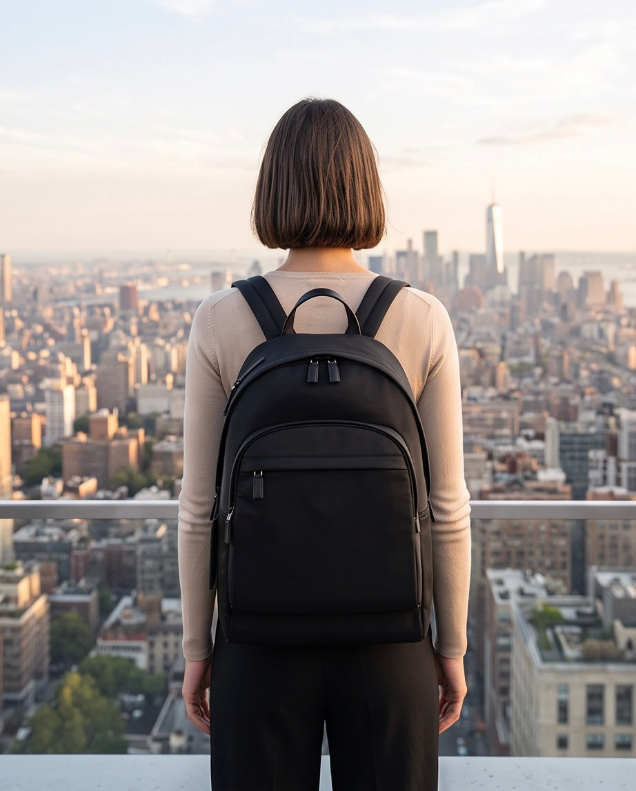 Q-EXPLORE Premium 1680D Nylon Laptop Backpack – Water-Resistant, Breathable & Multi-Pocket