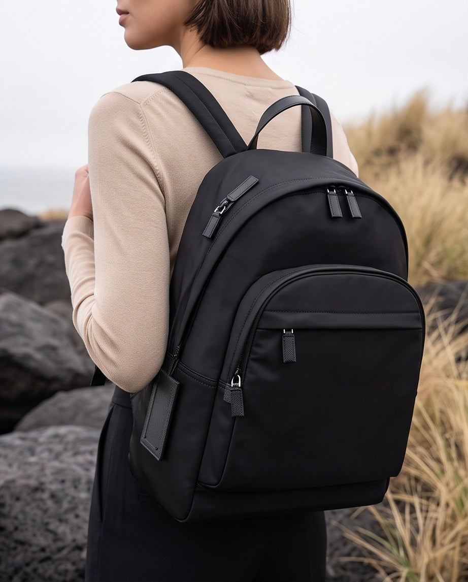 Q-EXPLORE Premium 1680D Nylon Laptop Backpack – Water-Resistant, Breathable & Multi-Pocket