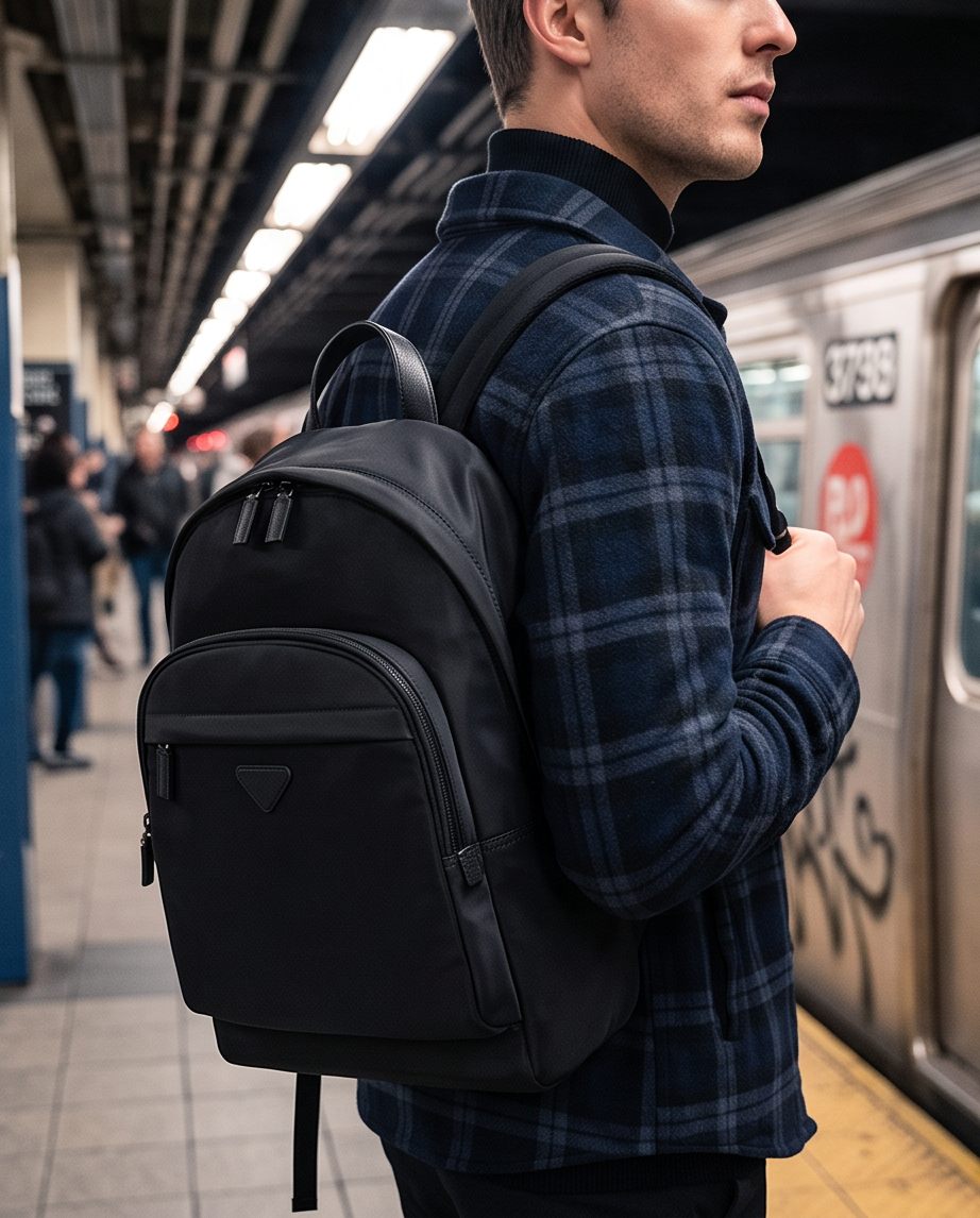 Q-EXPLORE Premium 1680D Nylon Laptop Backpack – Water-Resistant, Breathable & Multi-Pocket