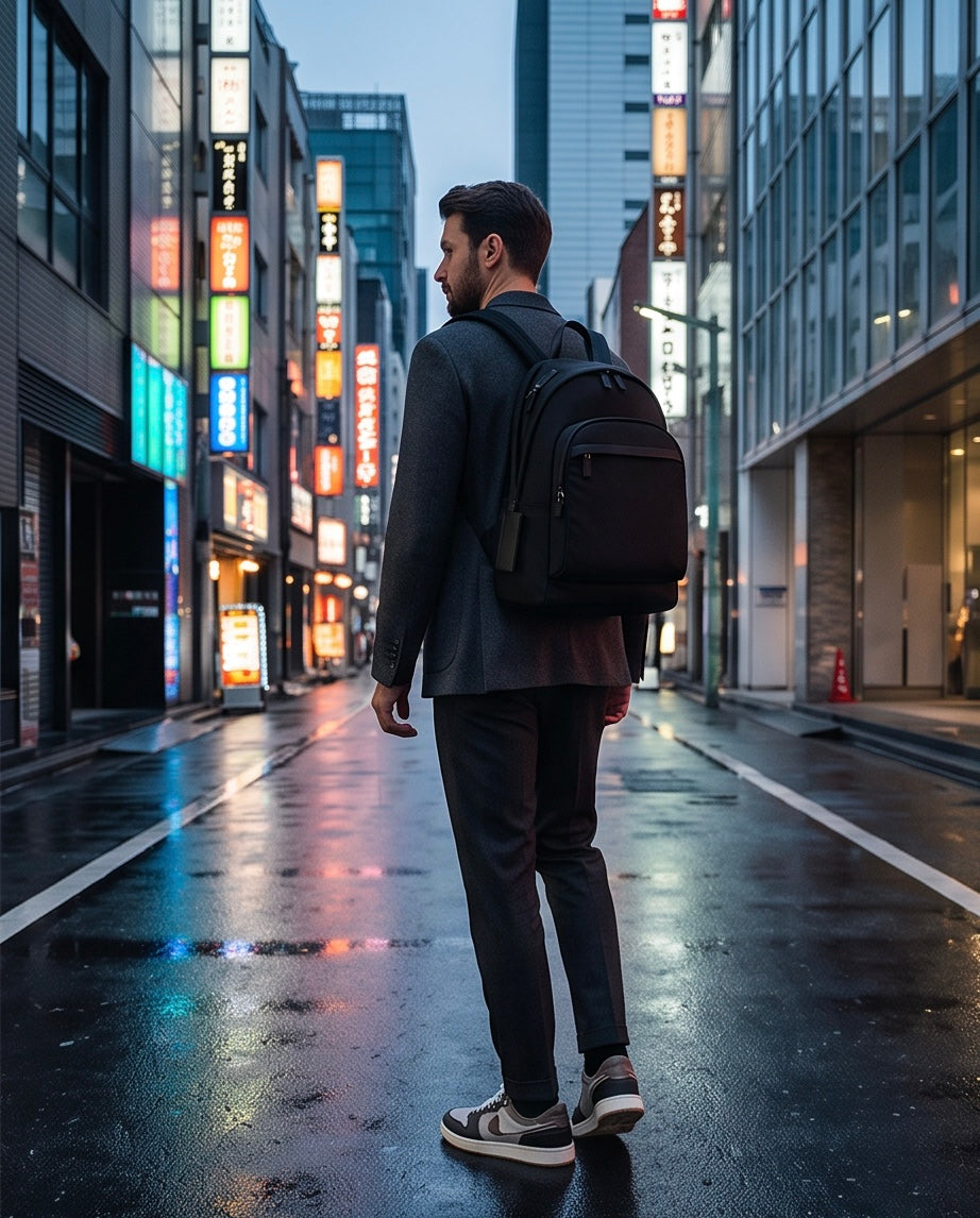Q-EXPLORE Premium 1680D Nylon Laptop Backpack – Water-Resistant, Breathable & Multi-Pocket