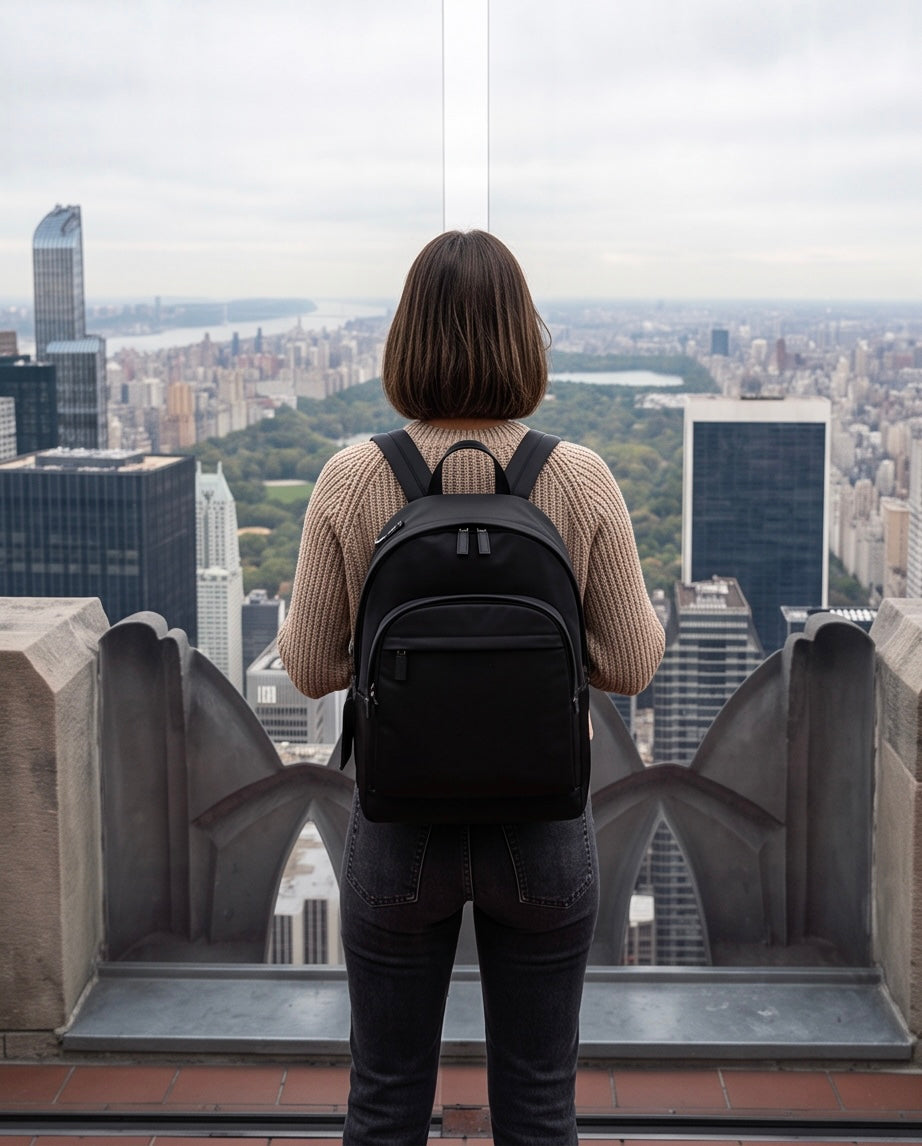 Q-EXPLORE Premium 1680D Nylon Laptop Backpack – Water-Resistant, Breathable & Multi-Pocket