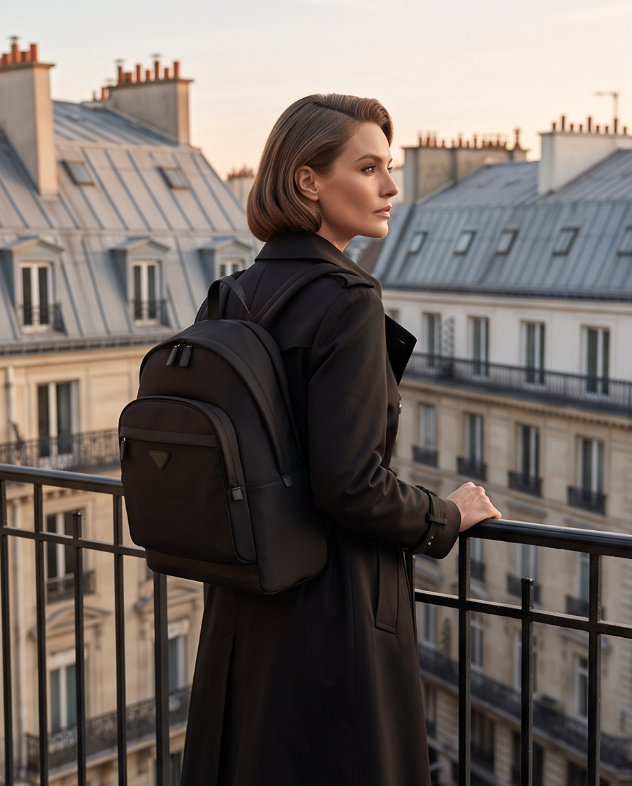 Q-EXPLORE Premium 1680D Nylon Laptop Backpack – Water-Resistant, Breathable & Multi-Pocket