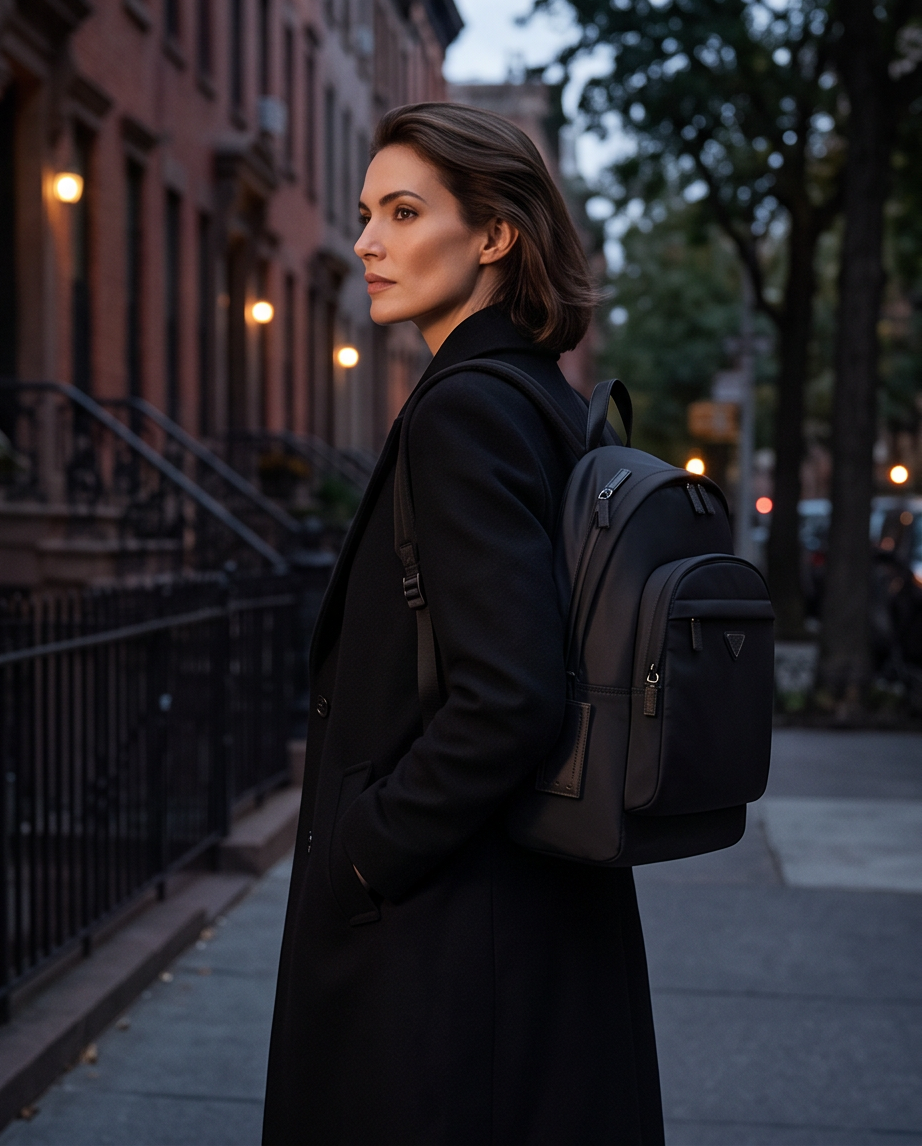 Q-EXPLORE Premium 1680D Nylon Laptop Backpack – Water-Resistant, Breathable & Multi-Pocket