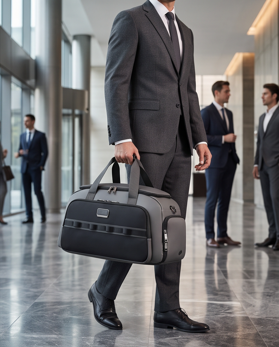 Q-HORIZON Premium Nylon Travel Duffel Bag – Waterproof, Lightweight & TSA Carry-On