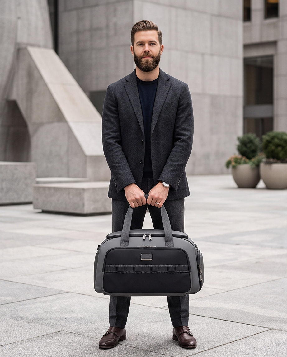 Q-HORIZON Premium Nylon Travel Duffel Bag – Waterproof, Lightweight & TSA Carry-On