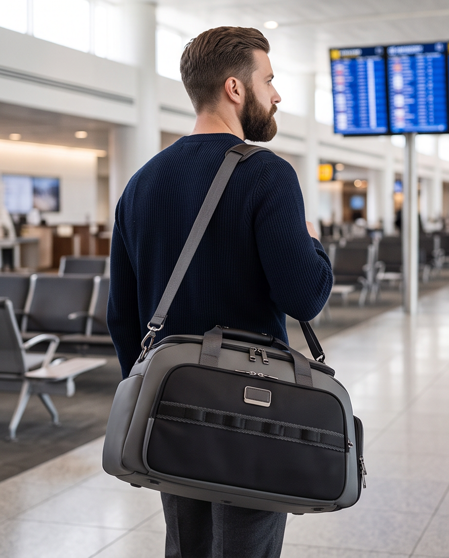 Q-HORIZON Premium Nylon Travel Duffel Bag – Waterproof, Lightweight & TSA Carry-On