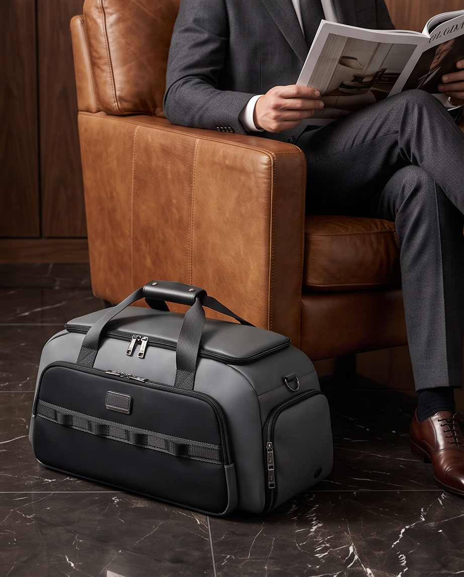 Q-HORIZON Premium Nylon Travel Duffel Bag – Waterproof, Lightweight & TSA Carry-On