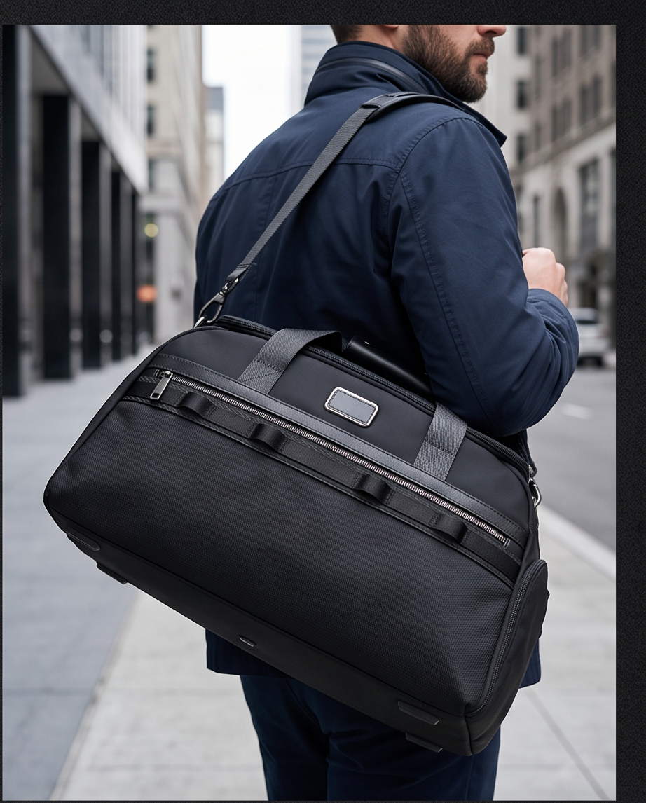 Q-HORIZON Premium Nylon Travel Duffel Bag – Waterproof, Lightweight & TSA Carry-On