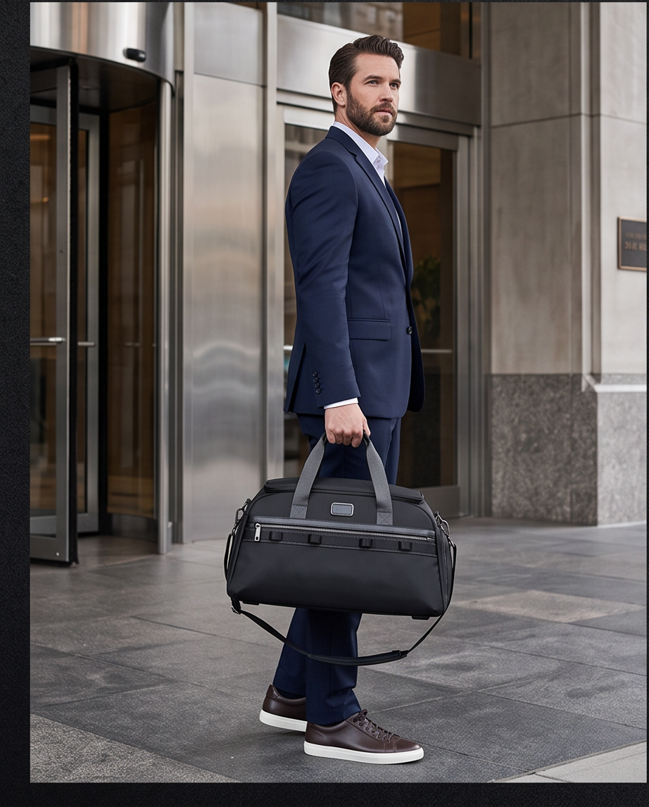 Q-HORIZON Premium Nylon Travel Duffel Bag – Waterproof, Lightweight & TSA Carry-On