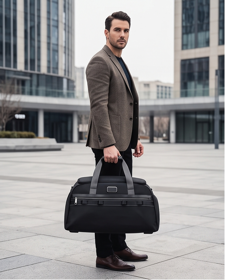 Q-HORIZON Premium Nylon Travel Duffel Bag – Waterproof, Lightweight & TSA Carry-On