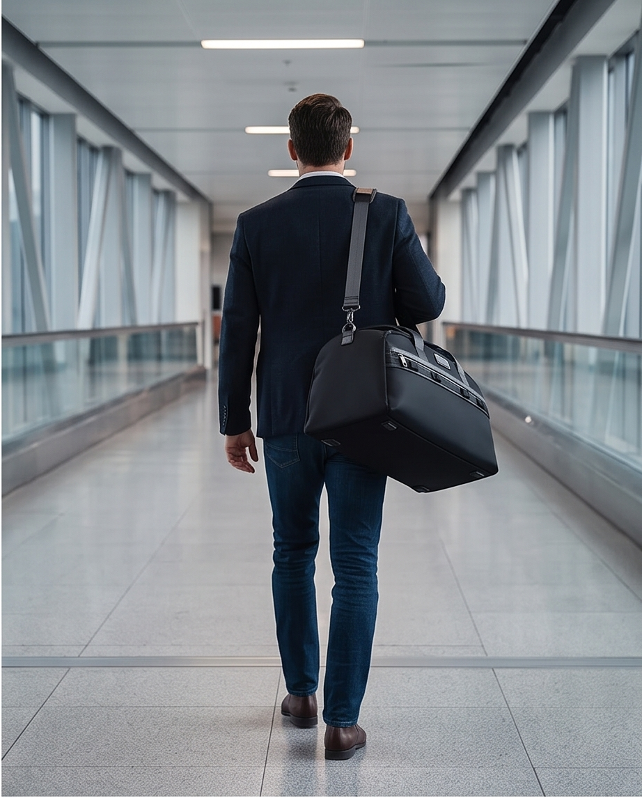 Q-HORIZON Premium Nylon Travel Duffel Bag – Waterproof, Lightweight & TSA Carry-On
