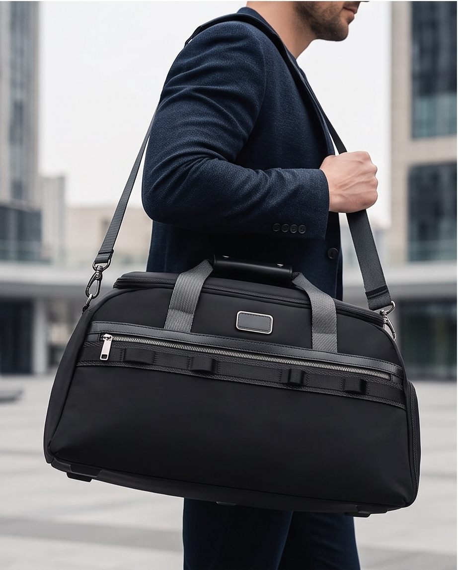 Q-HORIZON Premium Nylon Travel Duffel Bag – Waterproof, Lightweight & TSA Carry-On