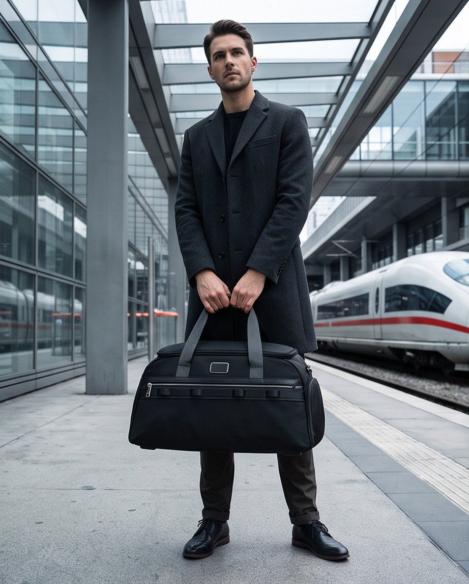 Q-HORIZON Premium Nylon Travel Duffel Bag – Waterproof, Lightweight & TSA Carry-On
