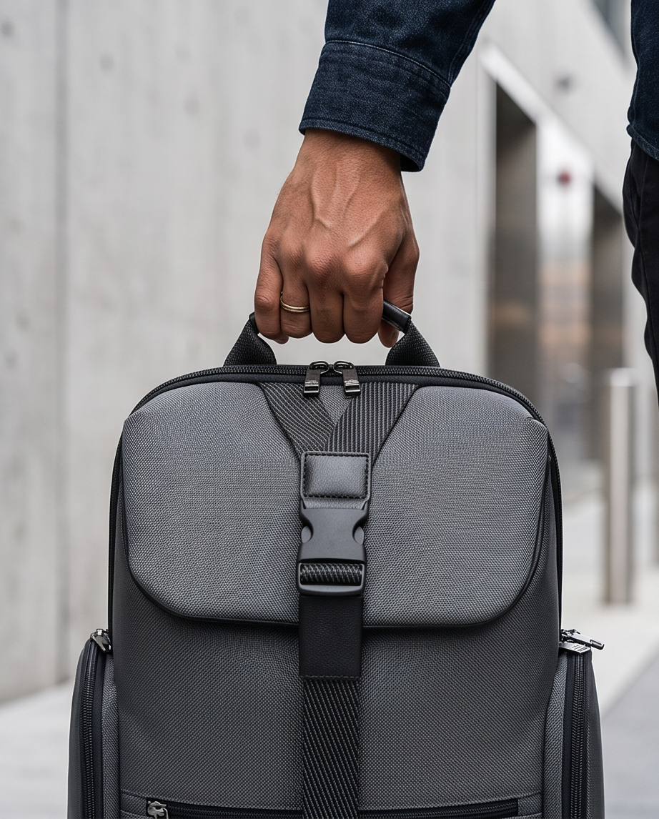 Q-RIDGE Waterproof Fashion Laptop Backpack – USB-C Port, TSA-Friendly & Large Capacity