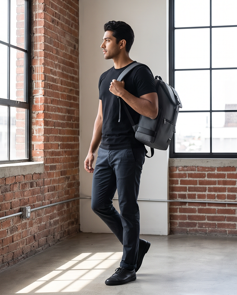 Q-RIDGE Waterproof Fashion Laptop Backpack – USB-C Port, TSA-Friendly & Large Capacity