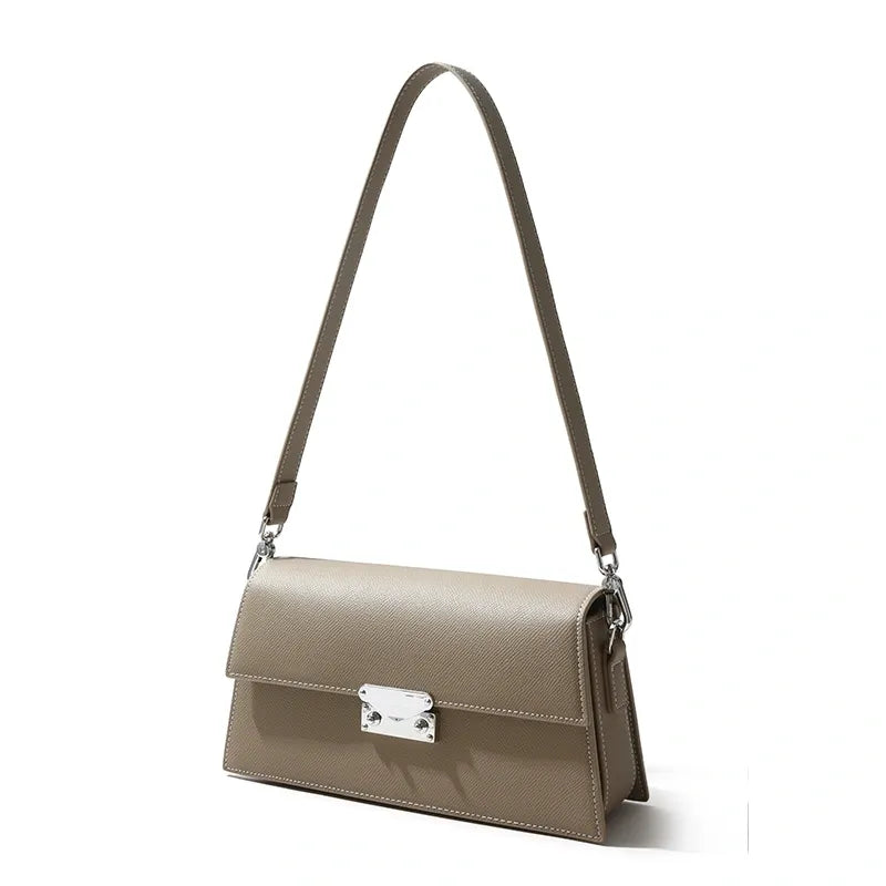 Q-SERA Genuine Leather Crossbody Bag for Women – Clutch, Shoulder & Armpit Bag