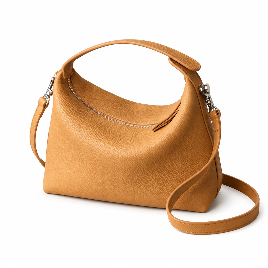 Q-VELLARA Genuine Leather Handbag for Women – Shoulder & Crossbody Messenger Bag