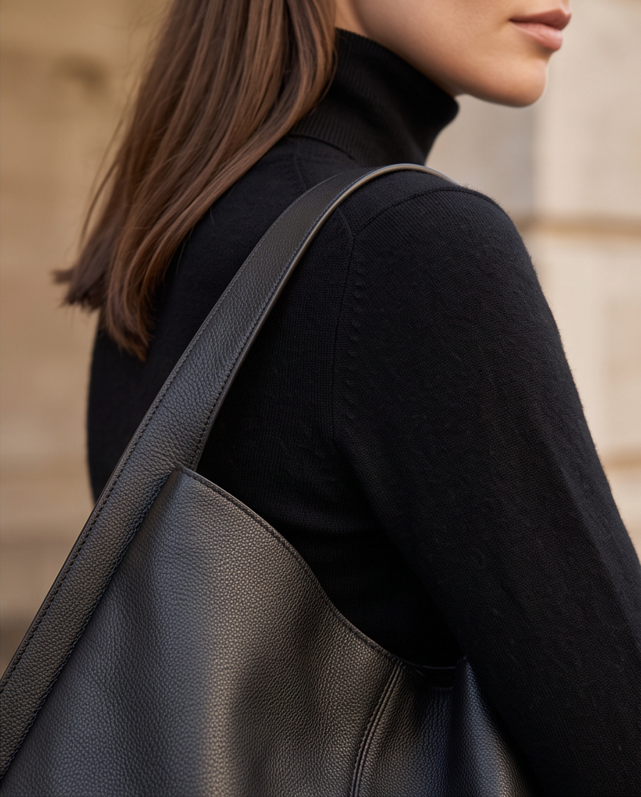 Q-QUTE QUQUITO Genuine Leather Women's Shoulder Tote Bag – Large Capacity Commuter & Travel Bag