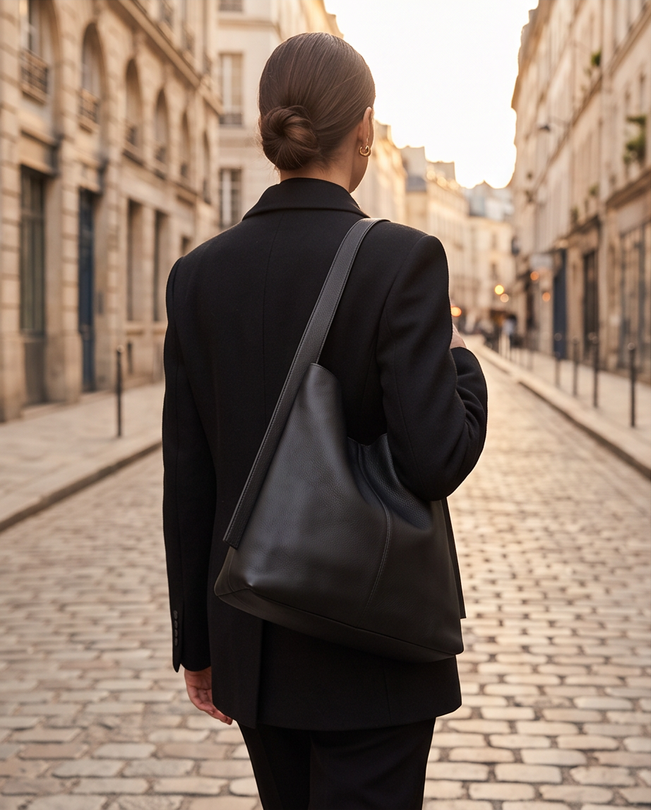 Q-QUTE QUQUITO Genuine Leather Women's Shoulder Tote Bag – Large Capacity Commuter & Travel Bag