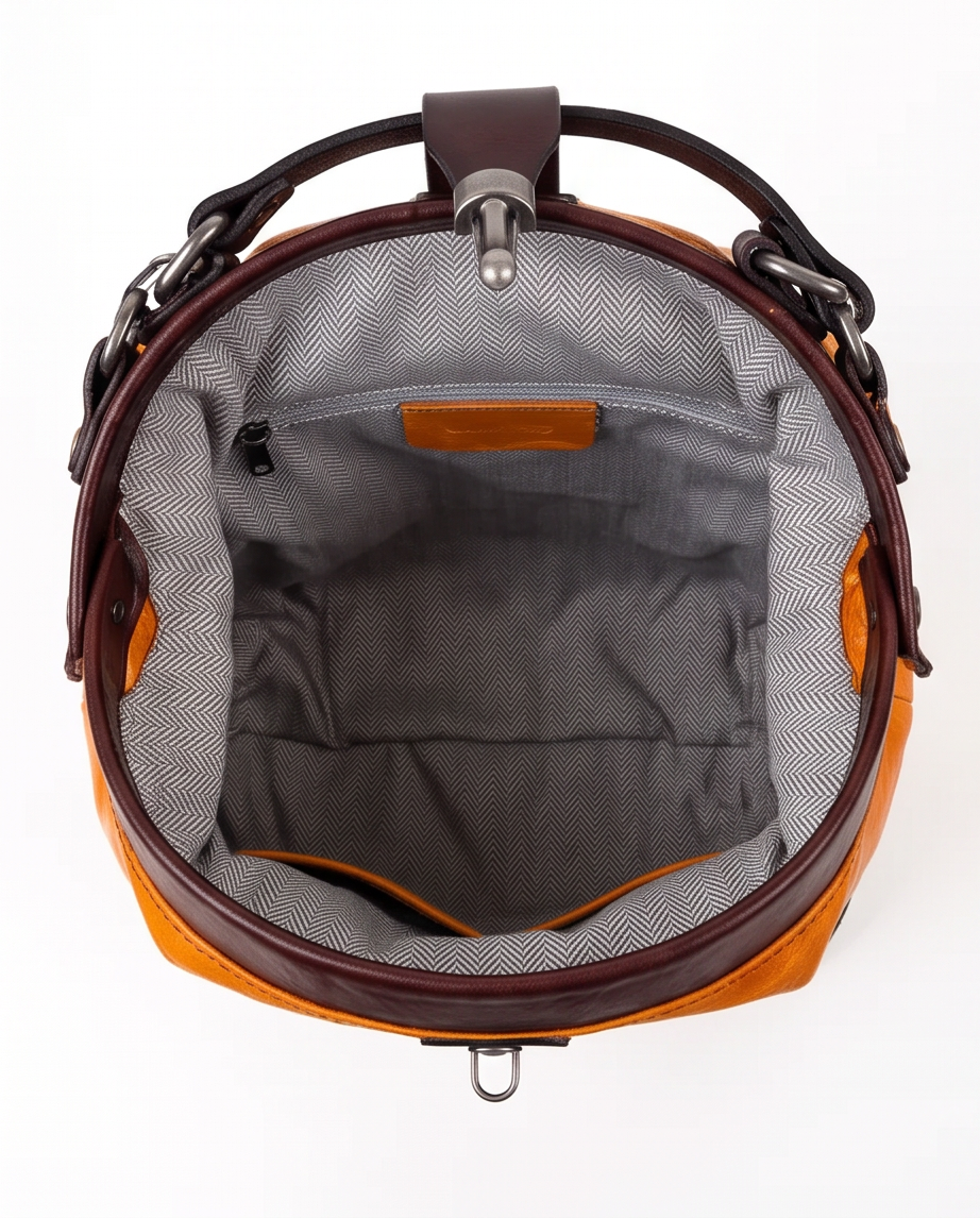 Q-MYSTERIOUS Retro Women's Genuine Leather Backpack | Convertible Shoulder Bag