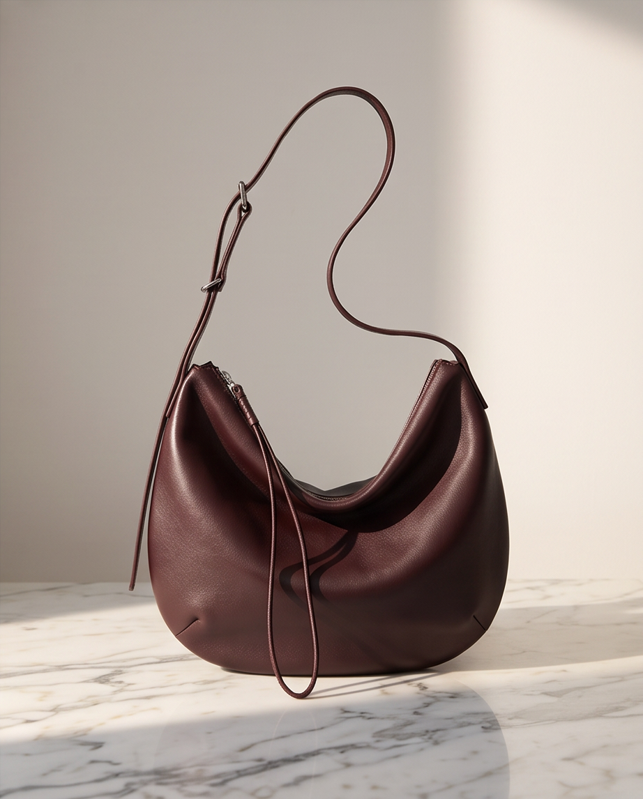 Q-LOOM Genuine Leather Women's Shoulder Bag – Large Capacity Commuter & Travel Bag