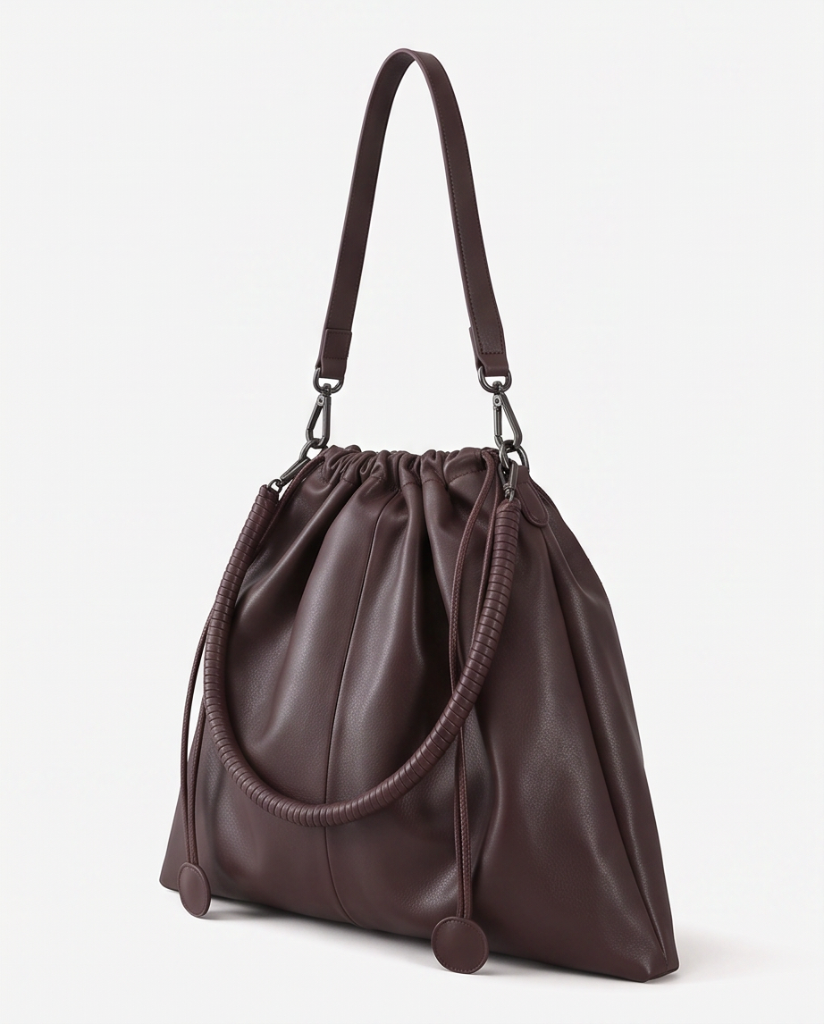 Q-MAJESTY Genuine Leather Shoulder Crossbody Bag for Women – Magnetic Closure, 3-Way Carry