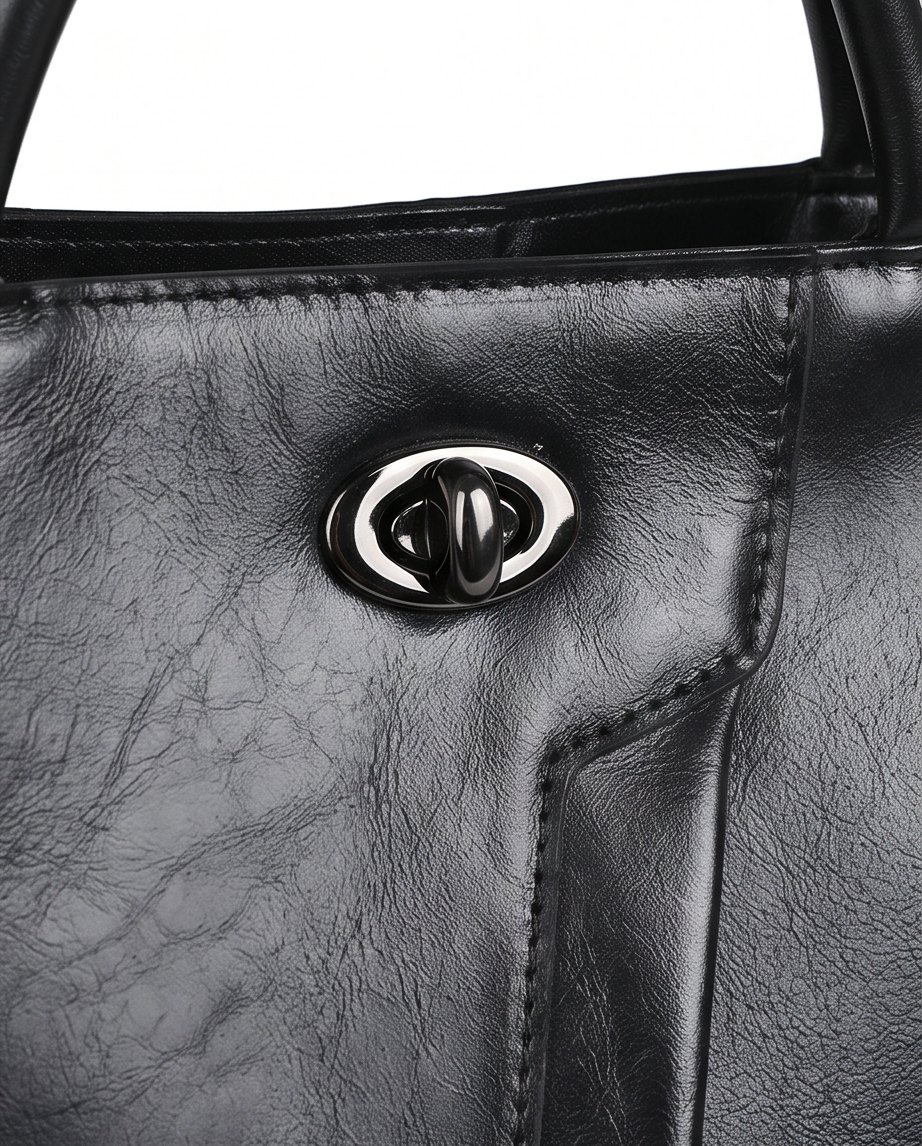 Q-WHISPER Retro Genuine Leather Backpack for Women – Convertible Shoulder Bag, Crossbody, Travel