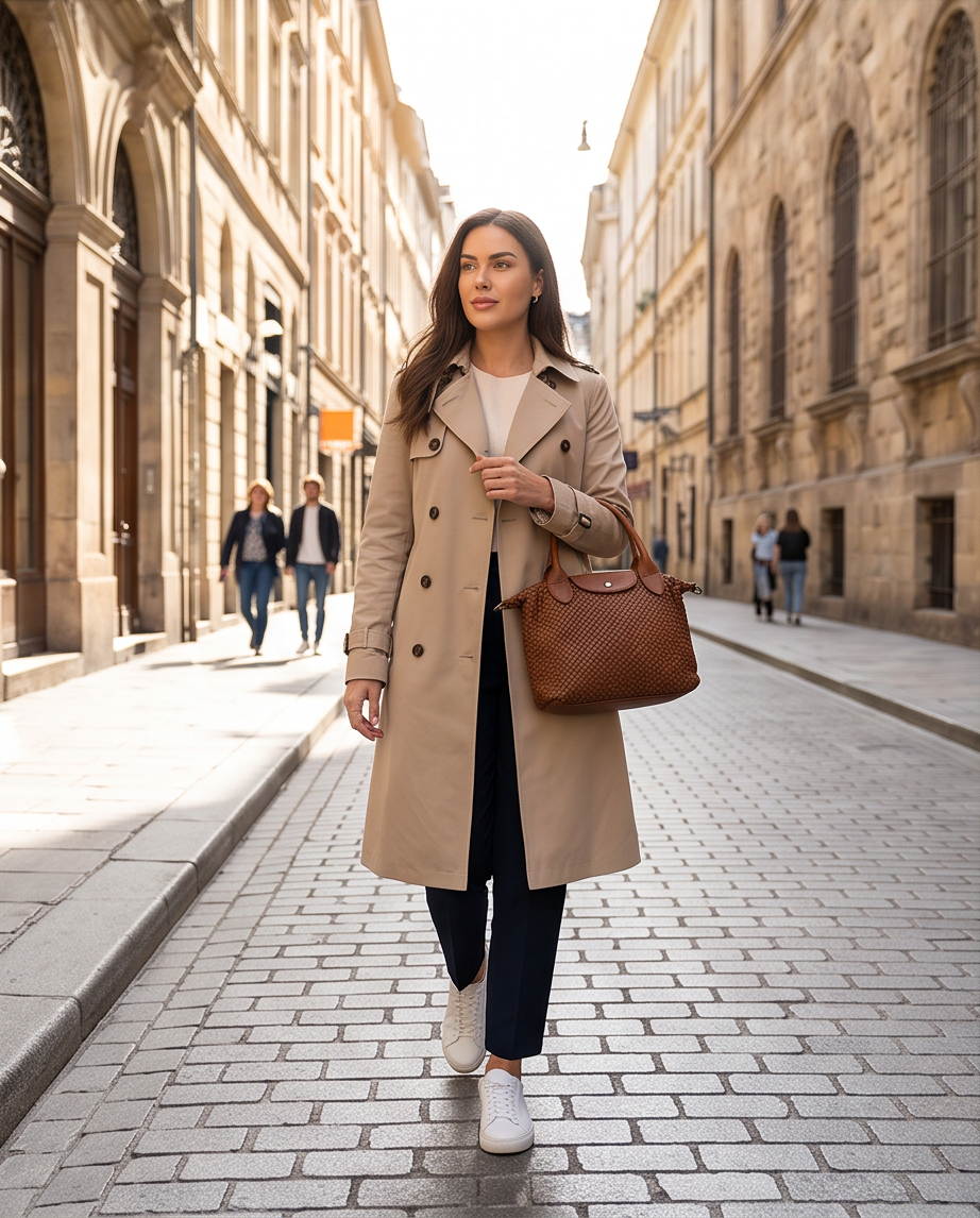 Q-MUSE Vintage Woven Calfskin Bag – Italian Craft & Timeless Elegance
