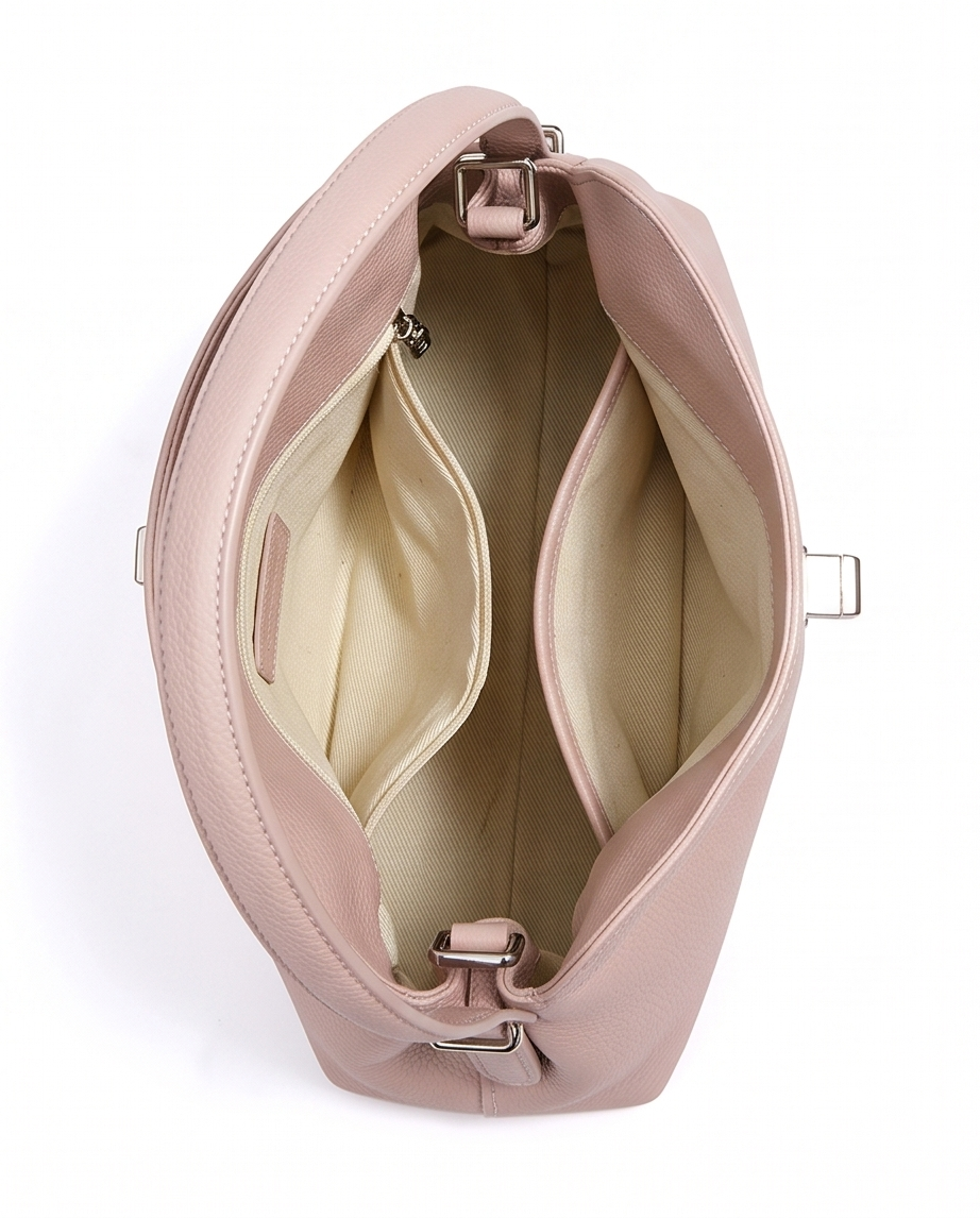 Q-GALA Genuine Leather Women's Shoulder Bag – Large Capacity Commuter & Travel Bag