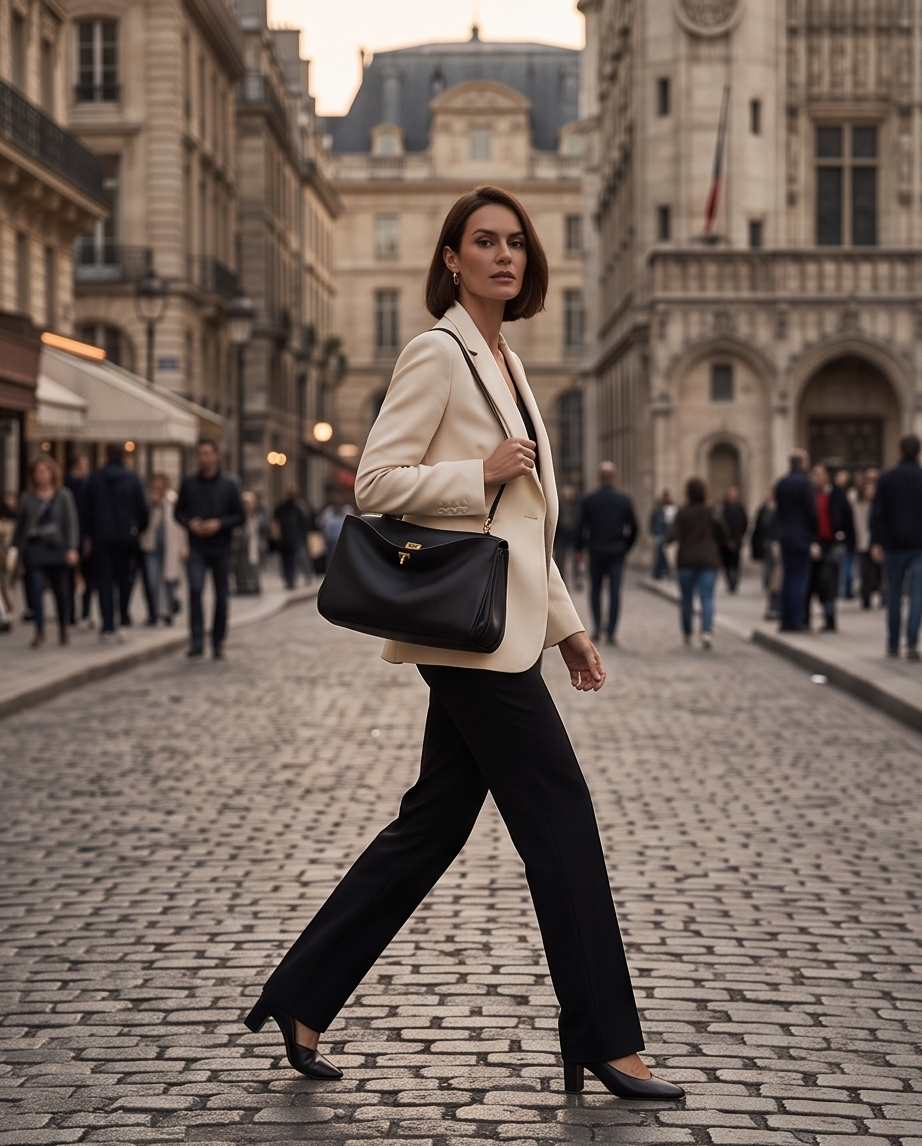 Q-SATCHELS Genuine Leather Women's Crossbody Shoulder Bag – Large Capacity Commuter & Travel Handbag