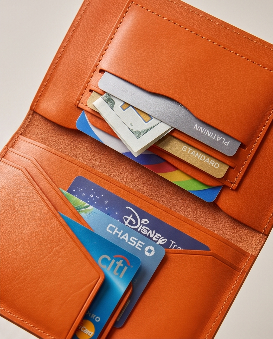 Q-JETSET Handmade Top-Grain Leather Passport Holder