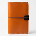 QUQUITO Q-JETSET Luxury Handmade Top-Grain Leather Passport Holder in Orange – photo 5
