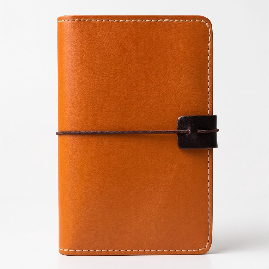 Q-JETSET Luxury Handmade Top-Grain Leather Passport Holder