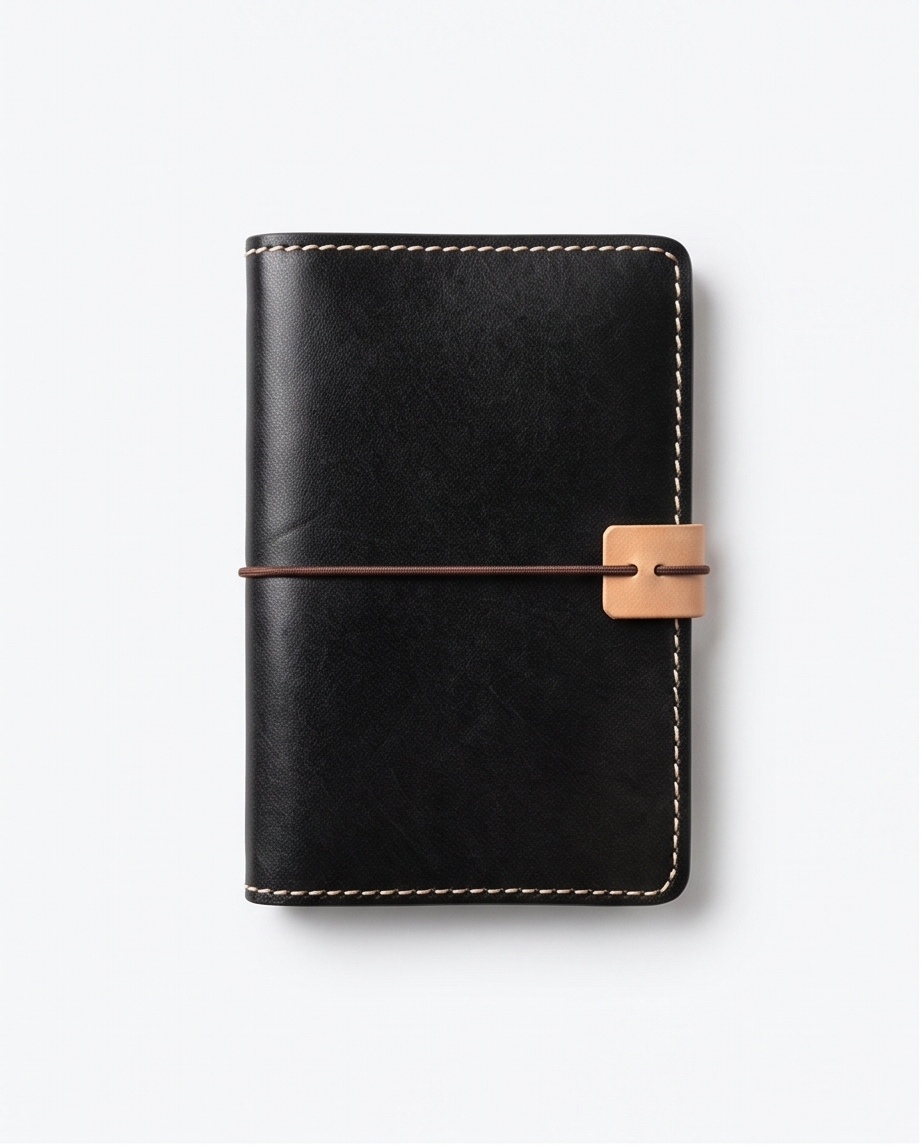 Q-JETSET Luxury Handmade Top-Grain Leather Passport Holder