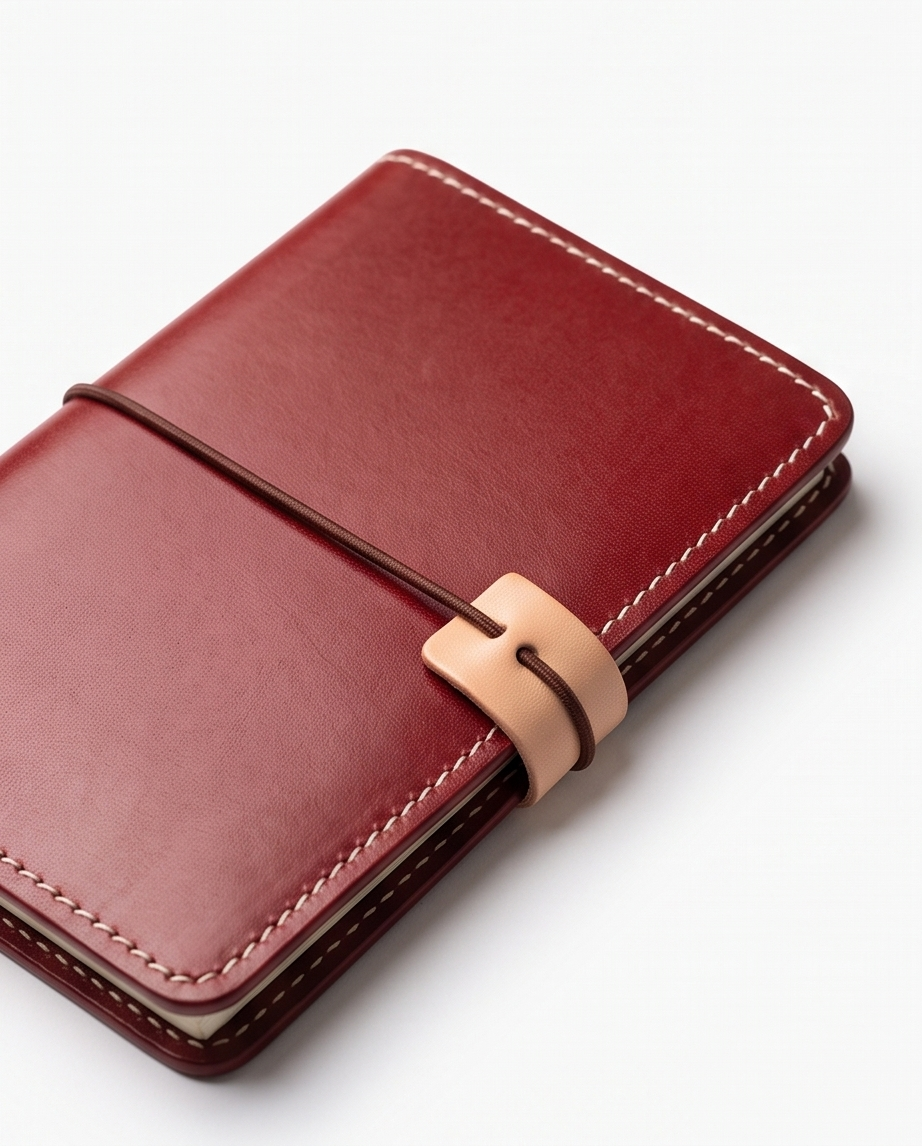 Q-JETSET Handmade Top-Grain Leather Passport Holder