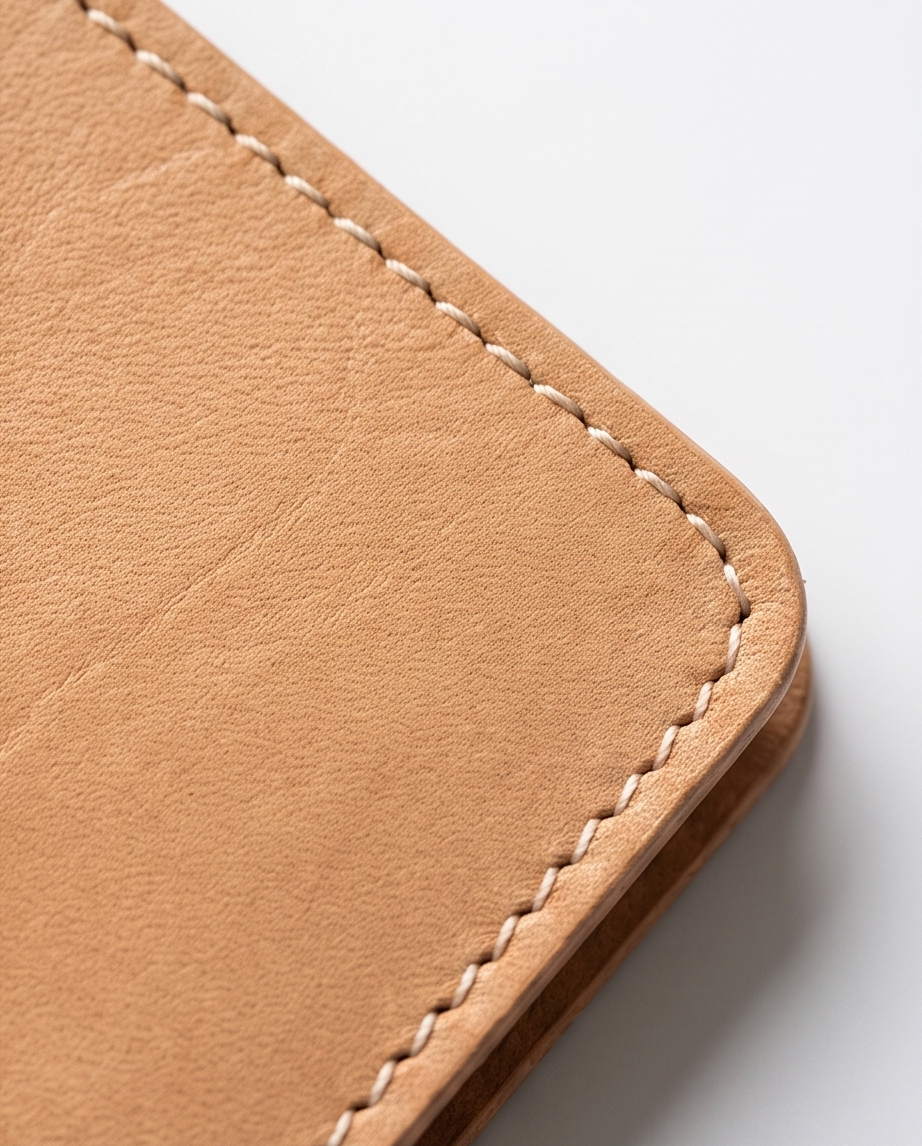 Q-JETSET Handmade Top-Grain Leather Passport Holder