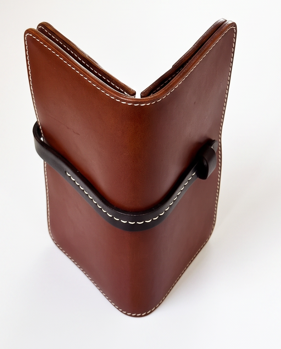 Q-ADINA Women's Large Genuine Leather Long Wallet