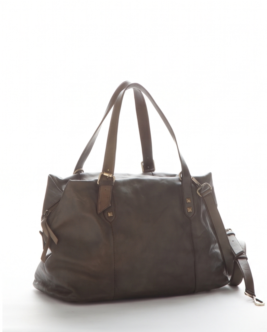 Q-Vittoria Washed Calfskin Leather Bag – Handmade in Italy