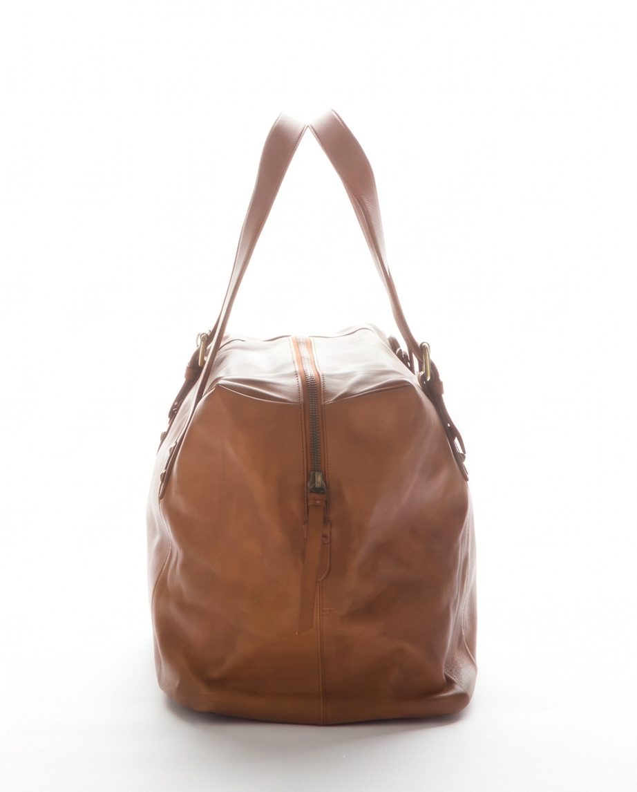 Q-Vittoria Washed Calfskin Leather Bag – Handmade in Italy