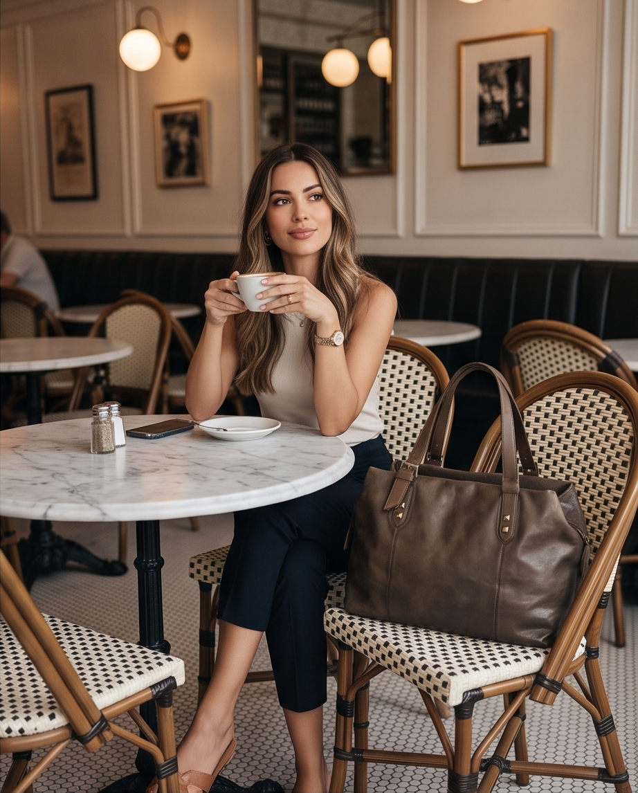 Q-Vittoria Washed Calfskin Leather Bag – Handmade in Italy